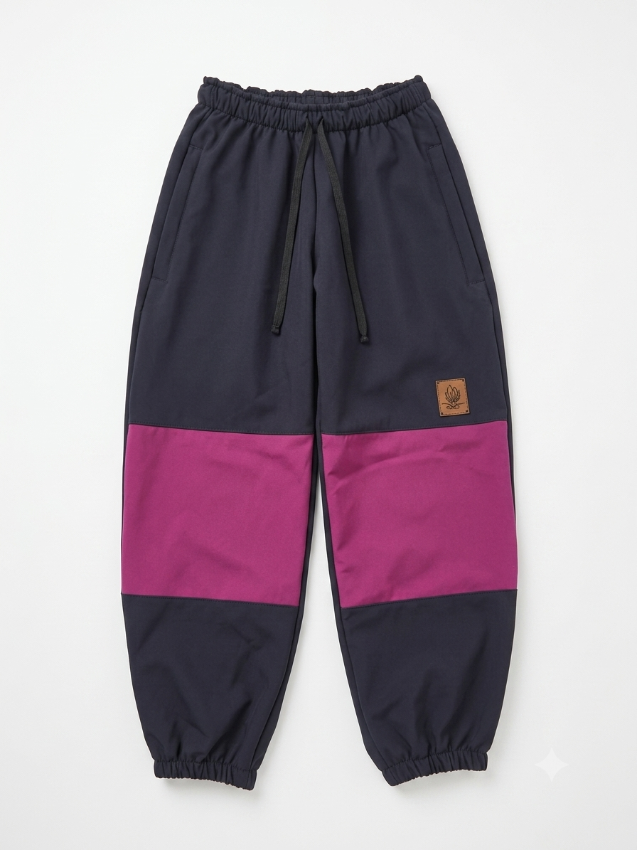 Pantalon Nieve Afu Blue/ pink
