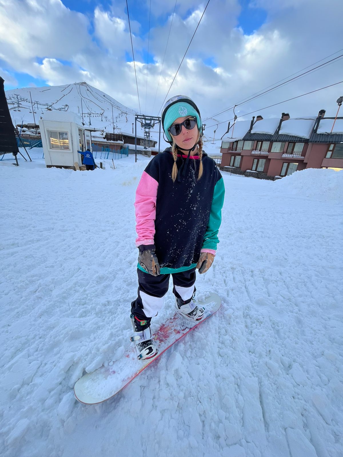 Polo Hoodie Pink And Green – Polerón con cuello redondo | Afu Hoodies