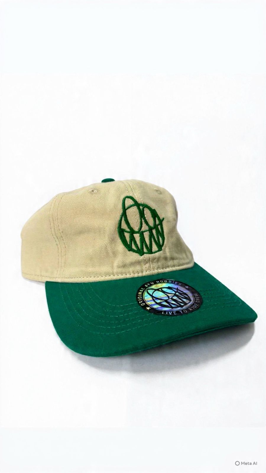 Gorro snapback premium bicolor Green