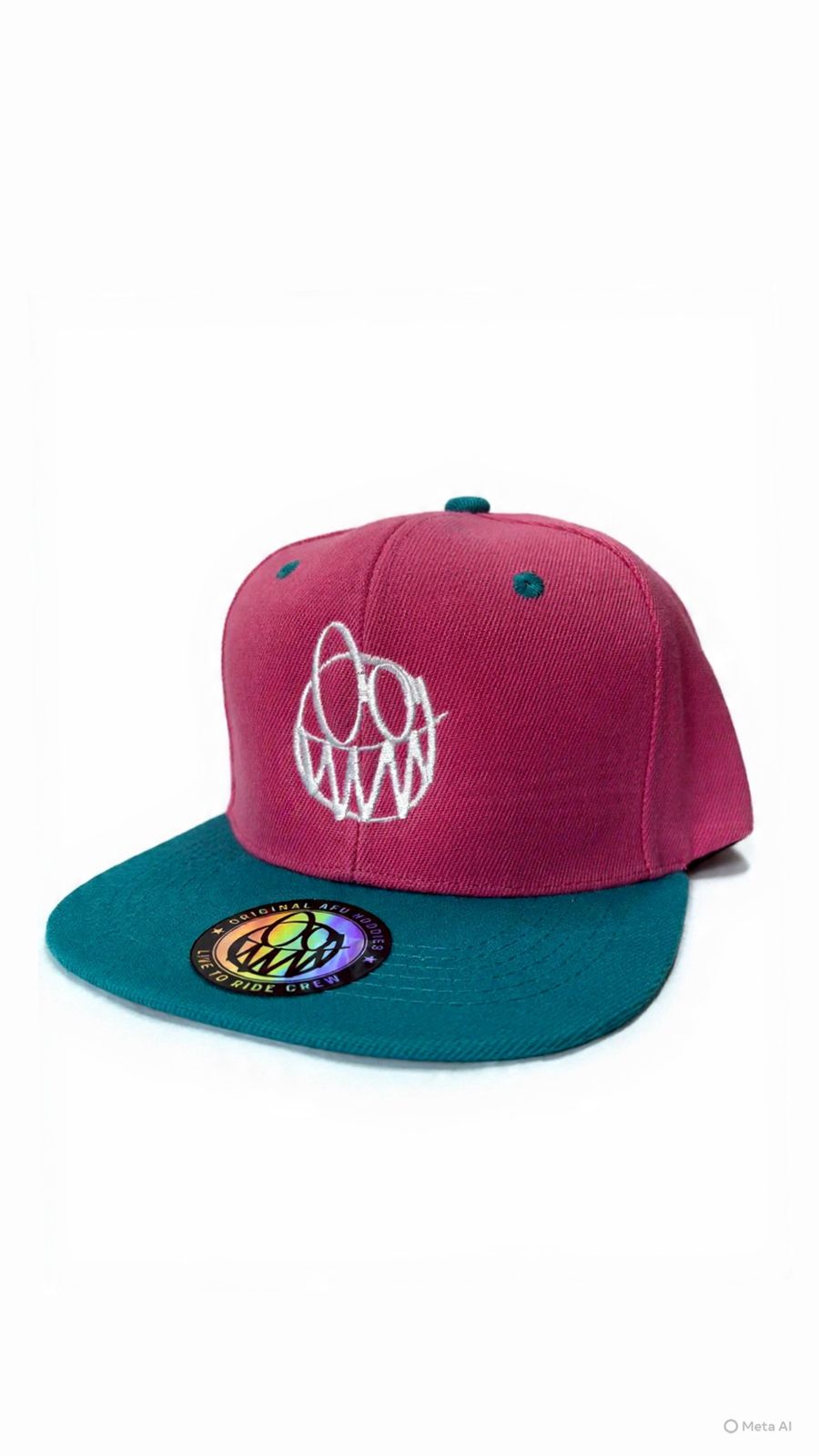 Gorro Afu classic visera plana ice cream