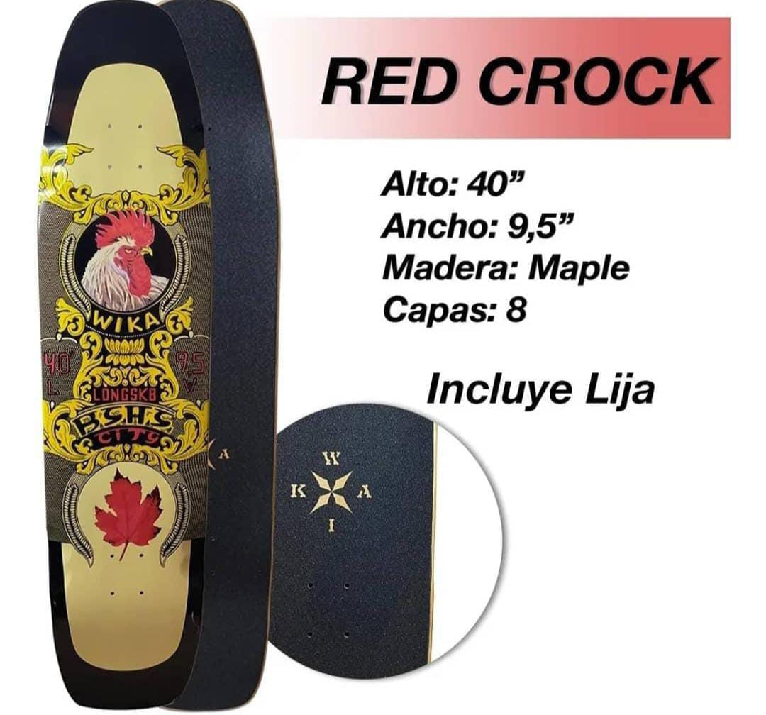 Deck Alto Ruedo RED CROK