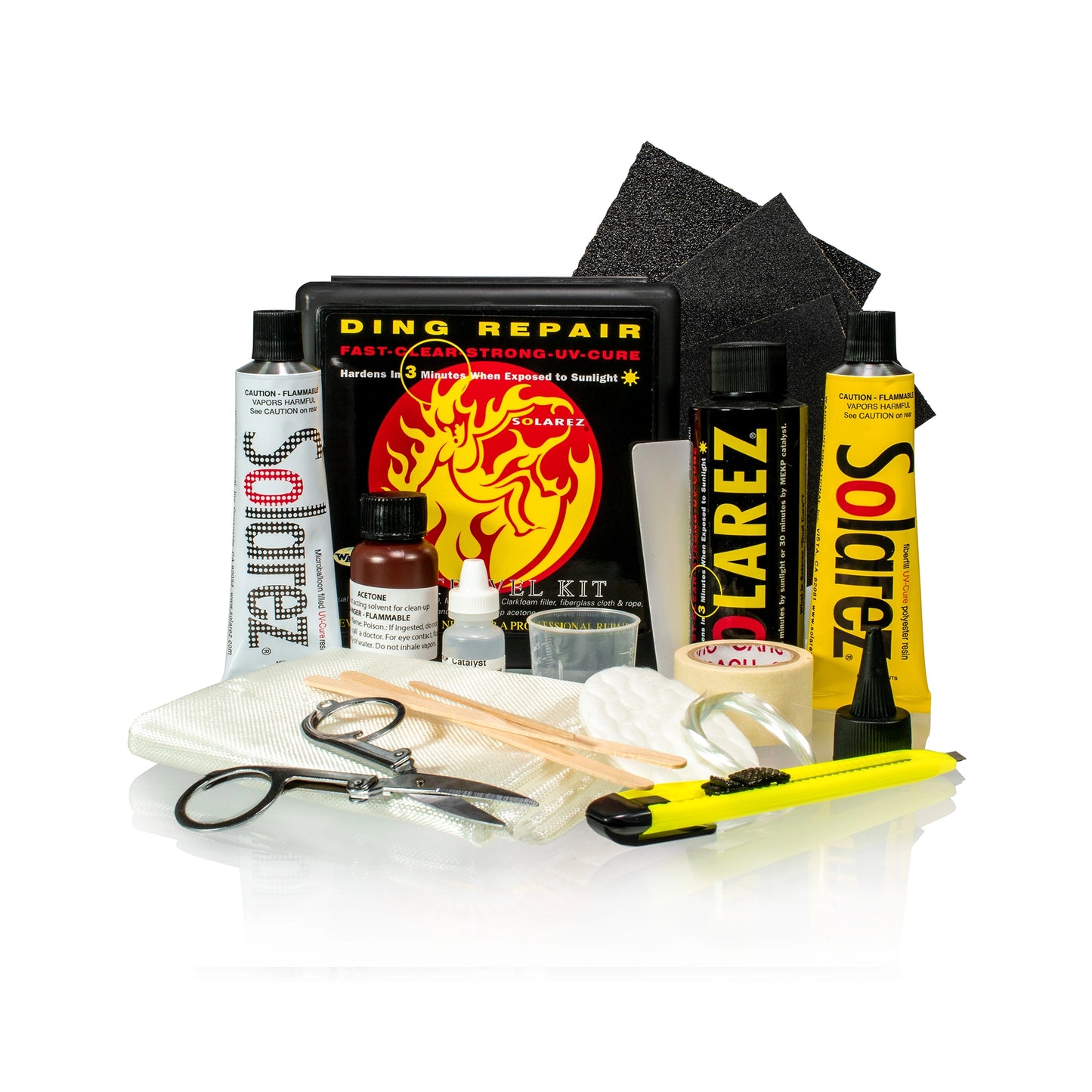 Reparador Solarez Polyester Pro Travel Kit