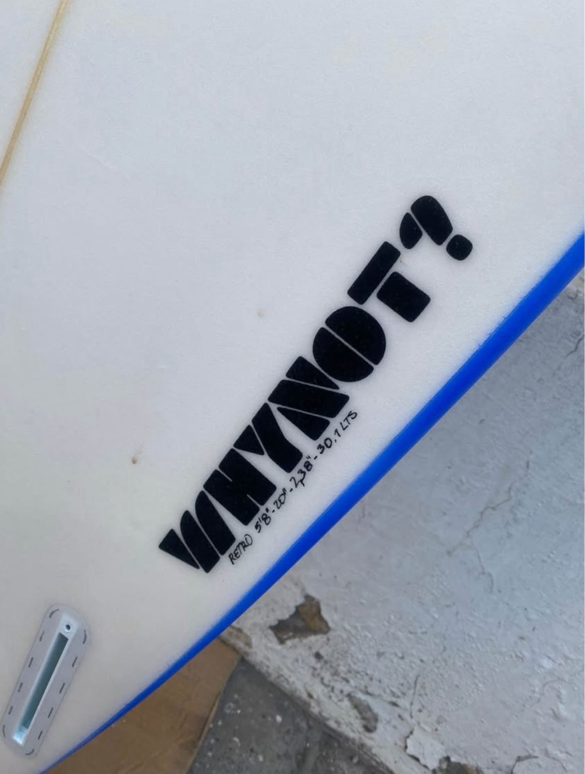 Tabla de surf WHY NOT Retro 5´8