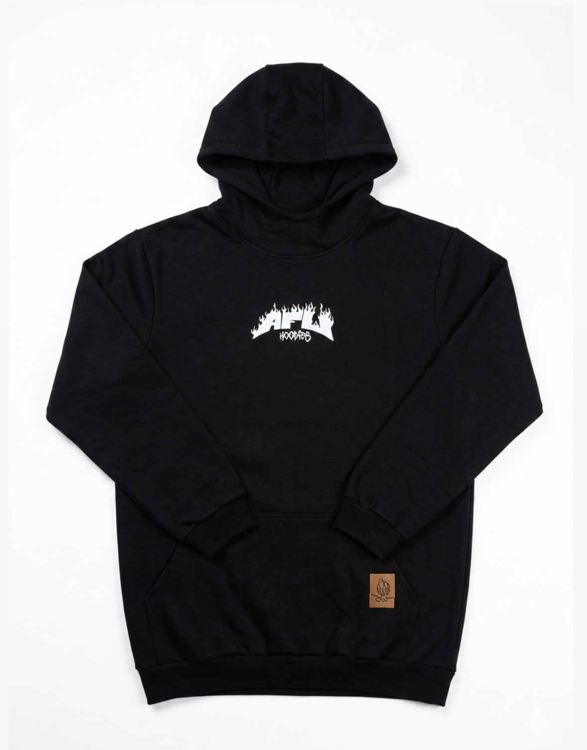 Rider Hoodie FLAME – Polerón con capucha canguro | Afu Hoodies