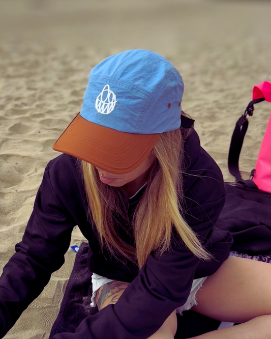 Jockey 5 Panel – Afu Hoodies - Brown - Blue