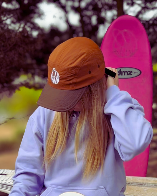 Jockey 5 Panel – Afu Hoodies - Brown