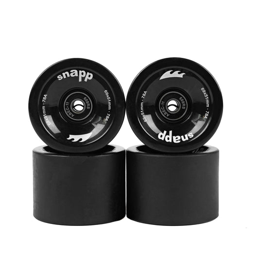 Ruedas snapp 69mm 78a Black