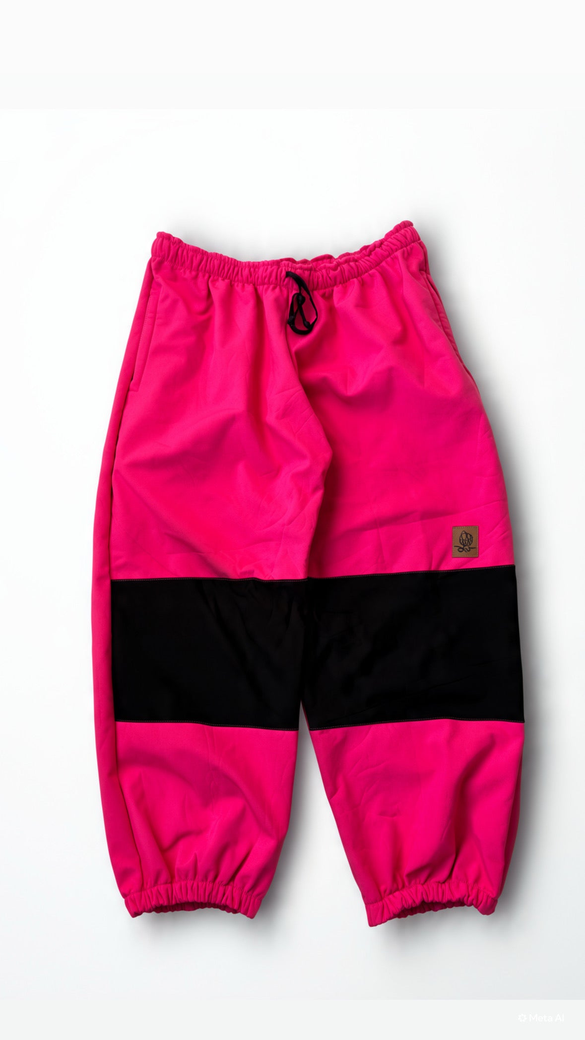 Pantalon nieve Baggy Park Serie PINK/BLACK