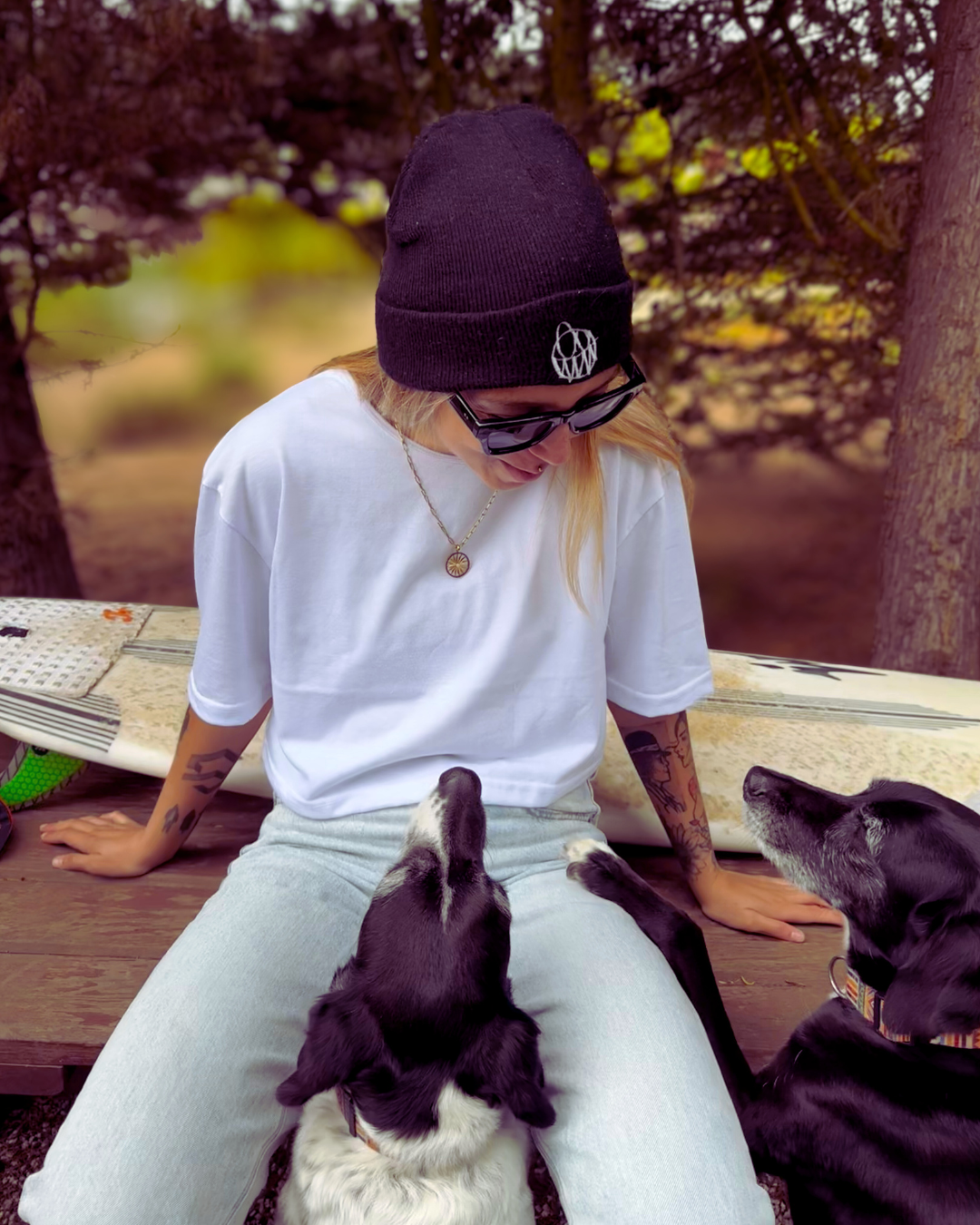 Crop top Oversize Afu Hoodies