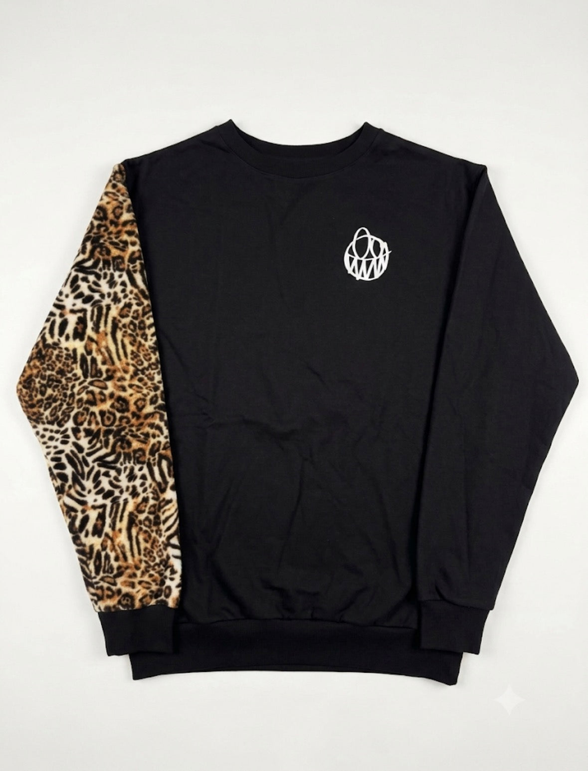 Polo Oversize Animal Print Tiger – Polerón cuello redondo | Afu Hoodies