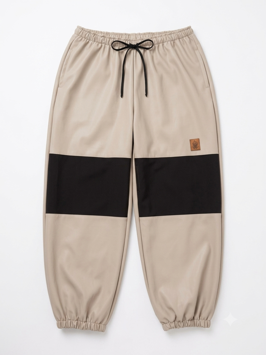 Pantalon nieve real Baggy Beige