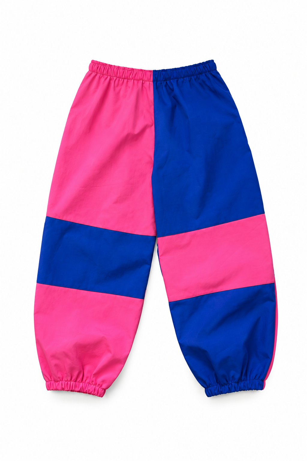 Pantalon nieve Baggy Park azul/ fucsia