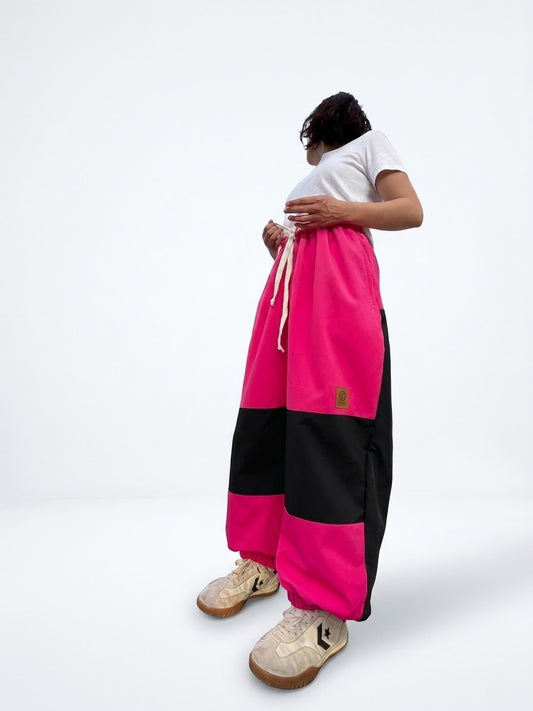 Pantalon nieve Baggy Park Serie PINK/BLACK