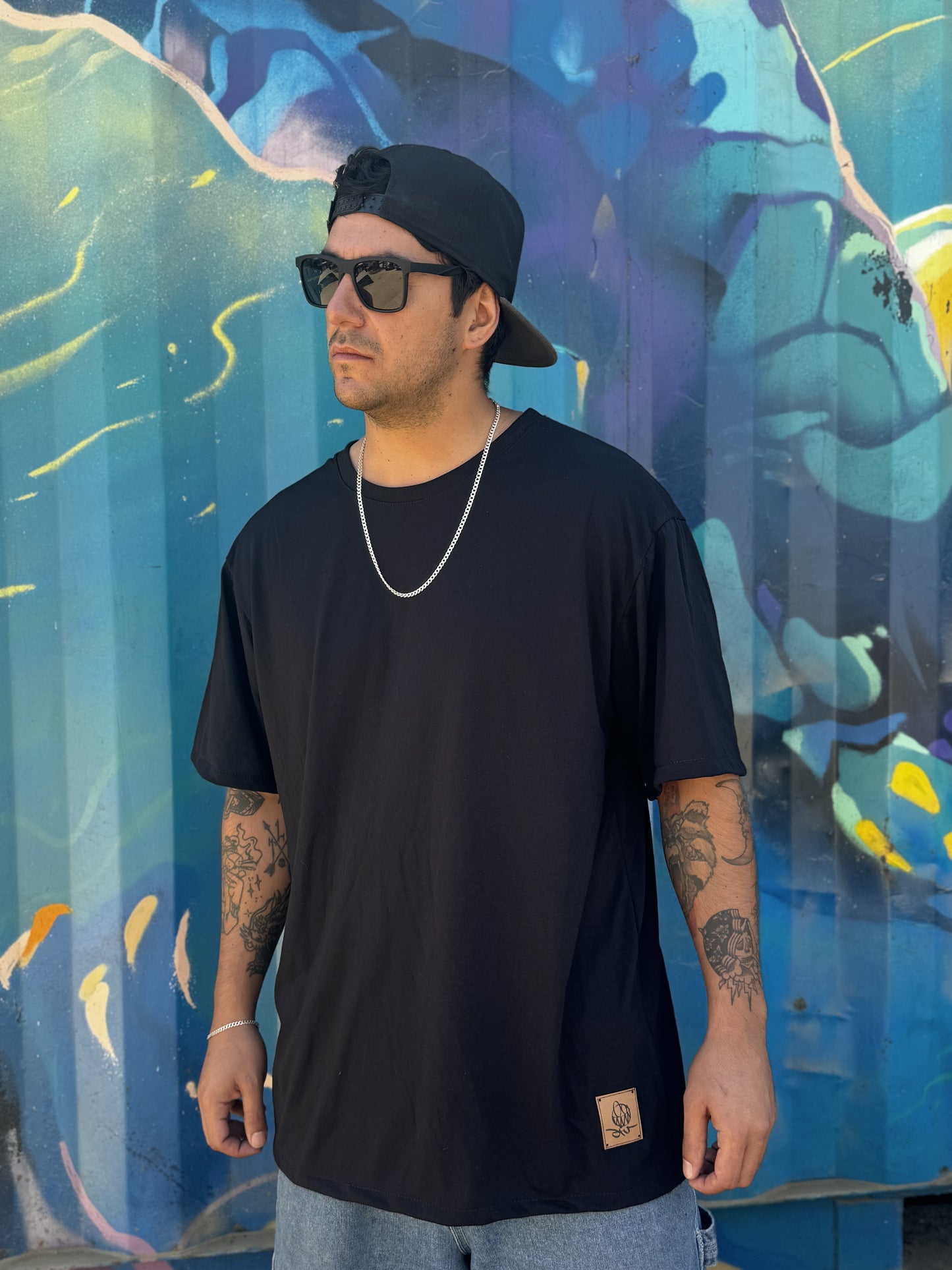 Polera Oversize Black