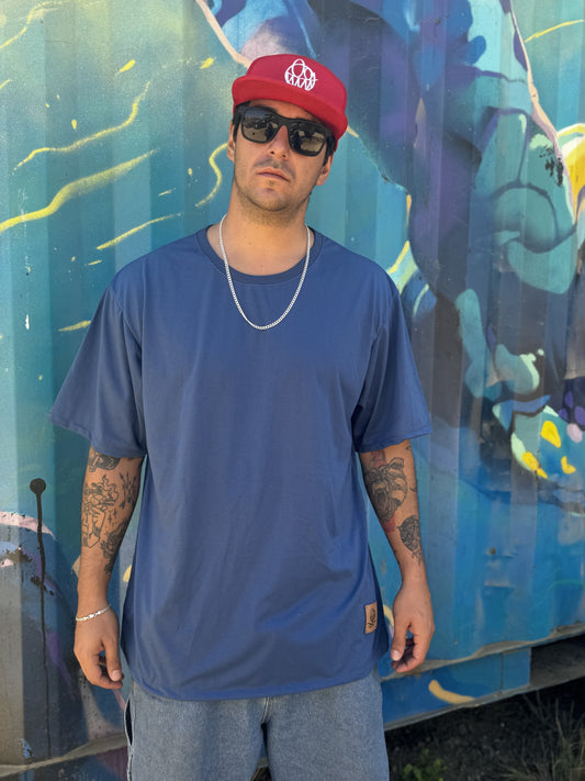 Polera Oversize Blue