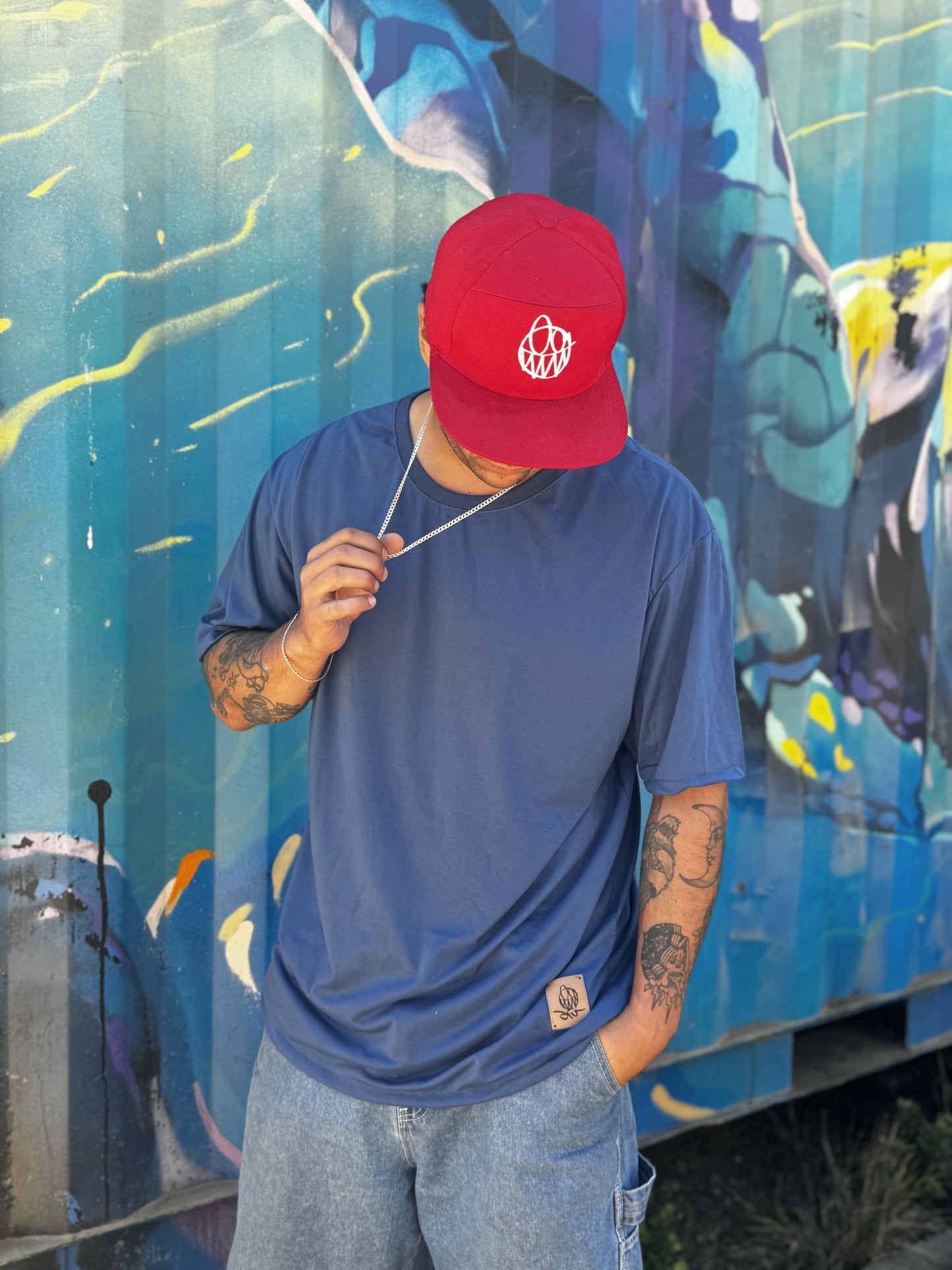 Polera Oversize Blue