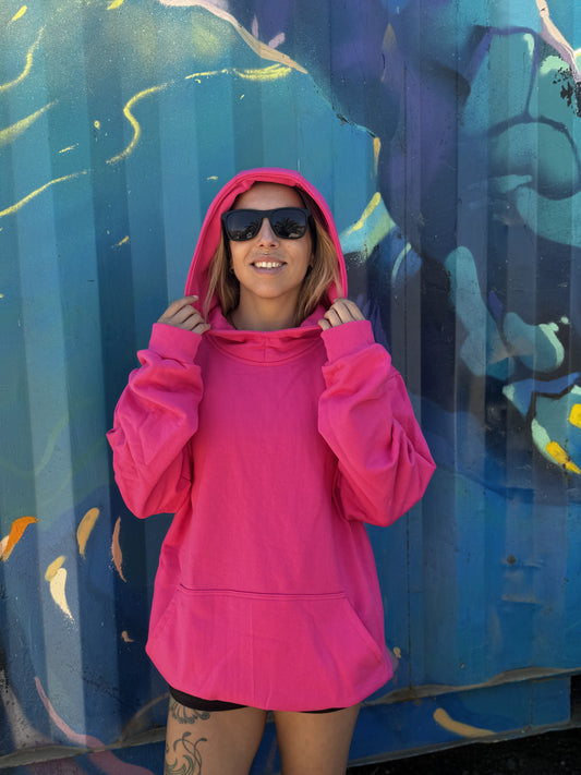 Rider Hoodie Fucsia