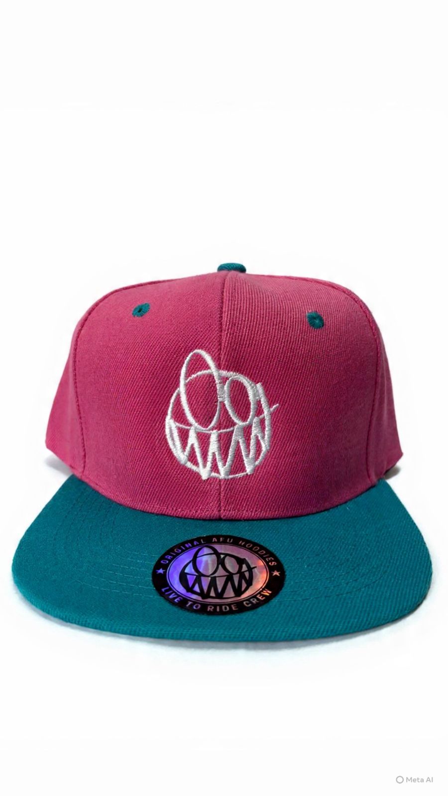 Gorro Afu classic visera plana ice cream