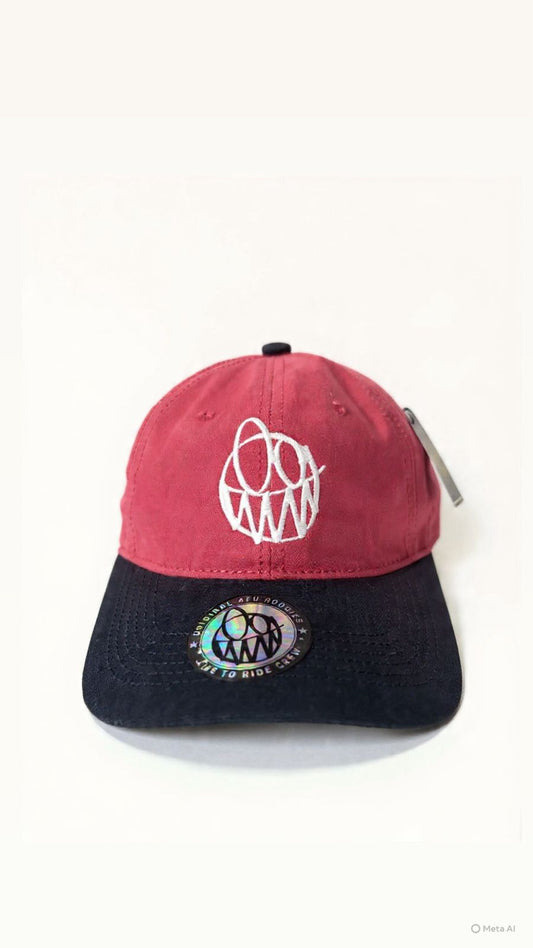 Gorro snapback premium bicolor red/blue