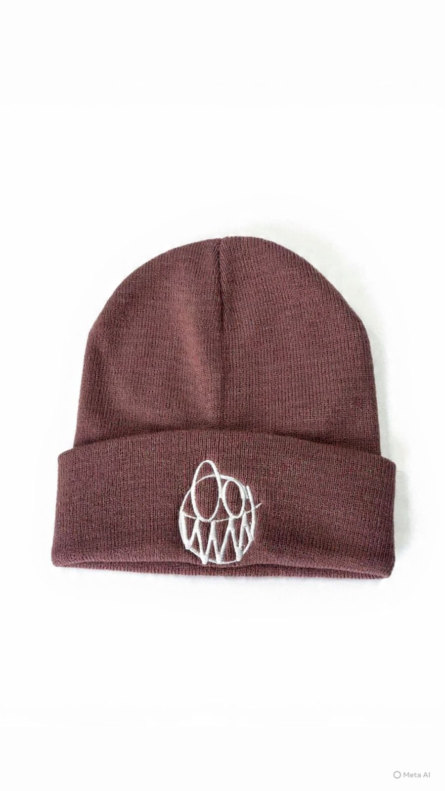 Beanie clásico Afu rosado palo