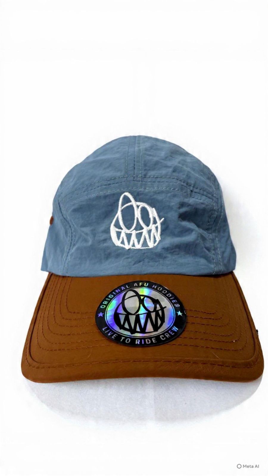 Jockey 5 Panel – Afu Hoodies - Brown - Blue