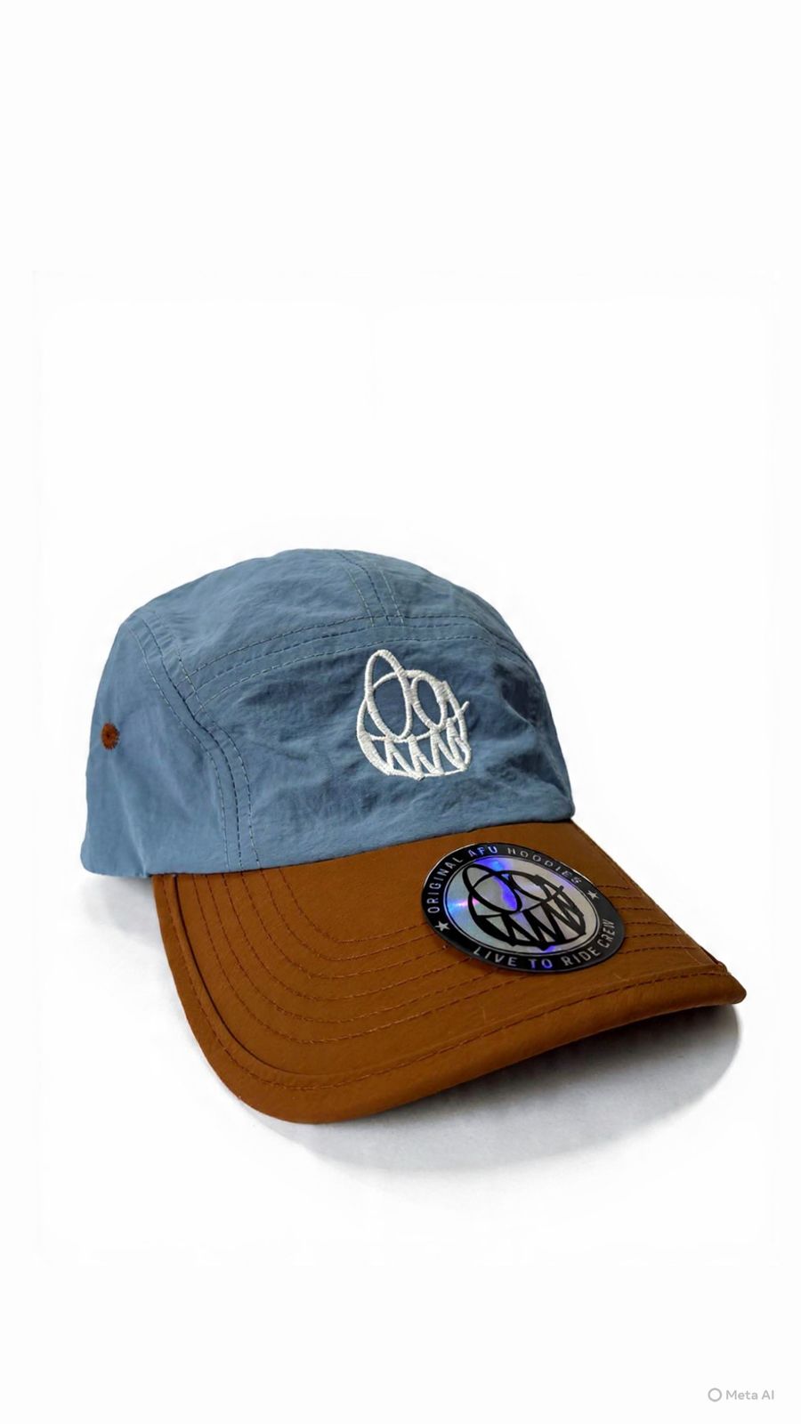 Jockey 5 Panel – Afu Hoodies - Brown - Blue