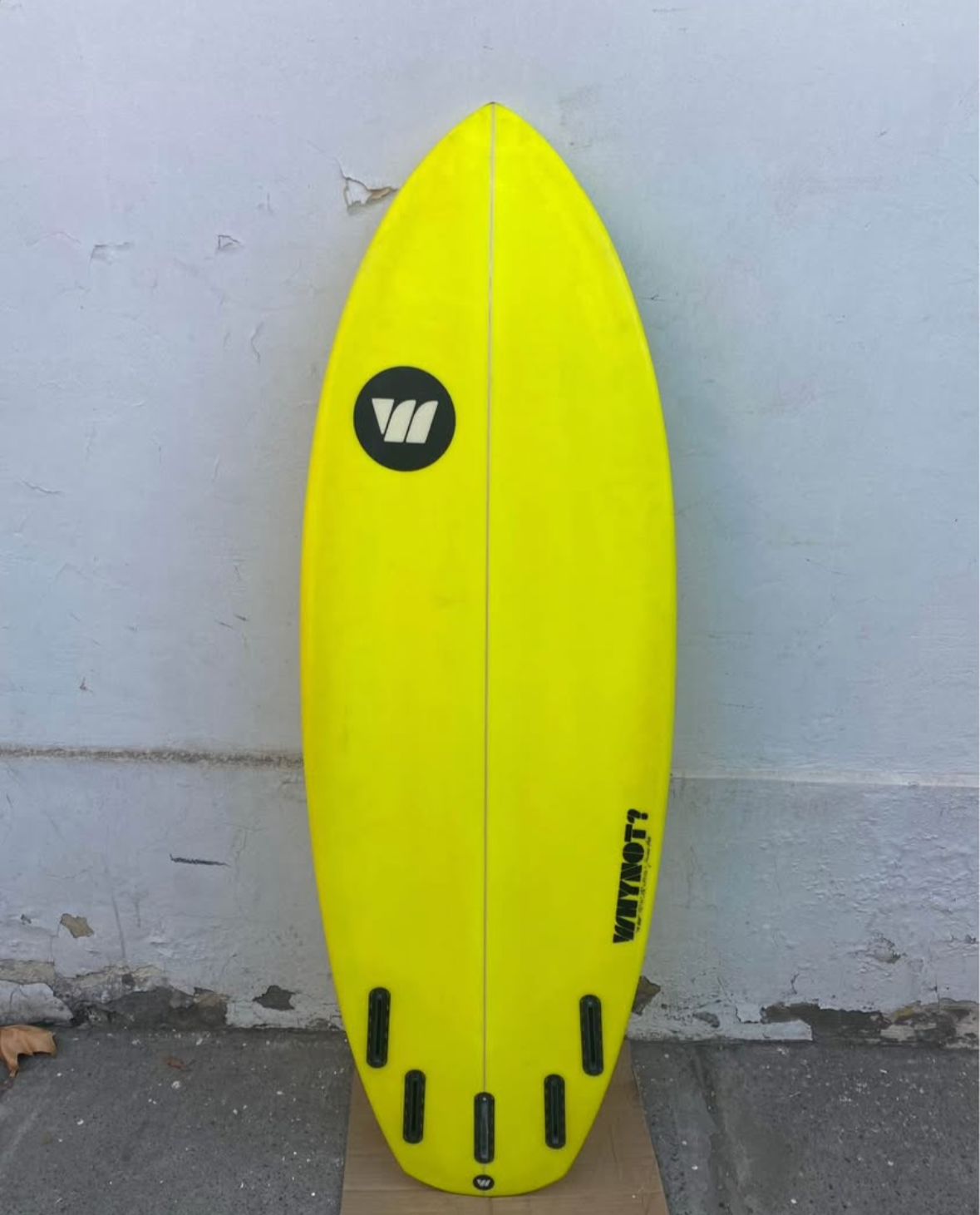 Tabla de surf WHY NOT MR Bean Yellow
