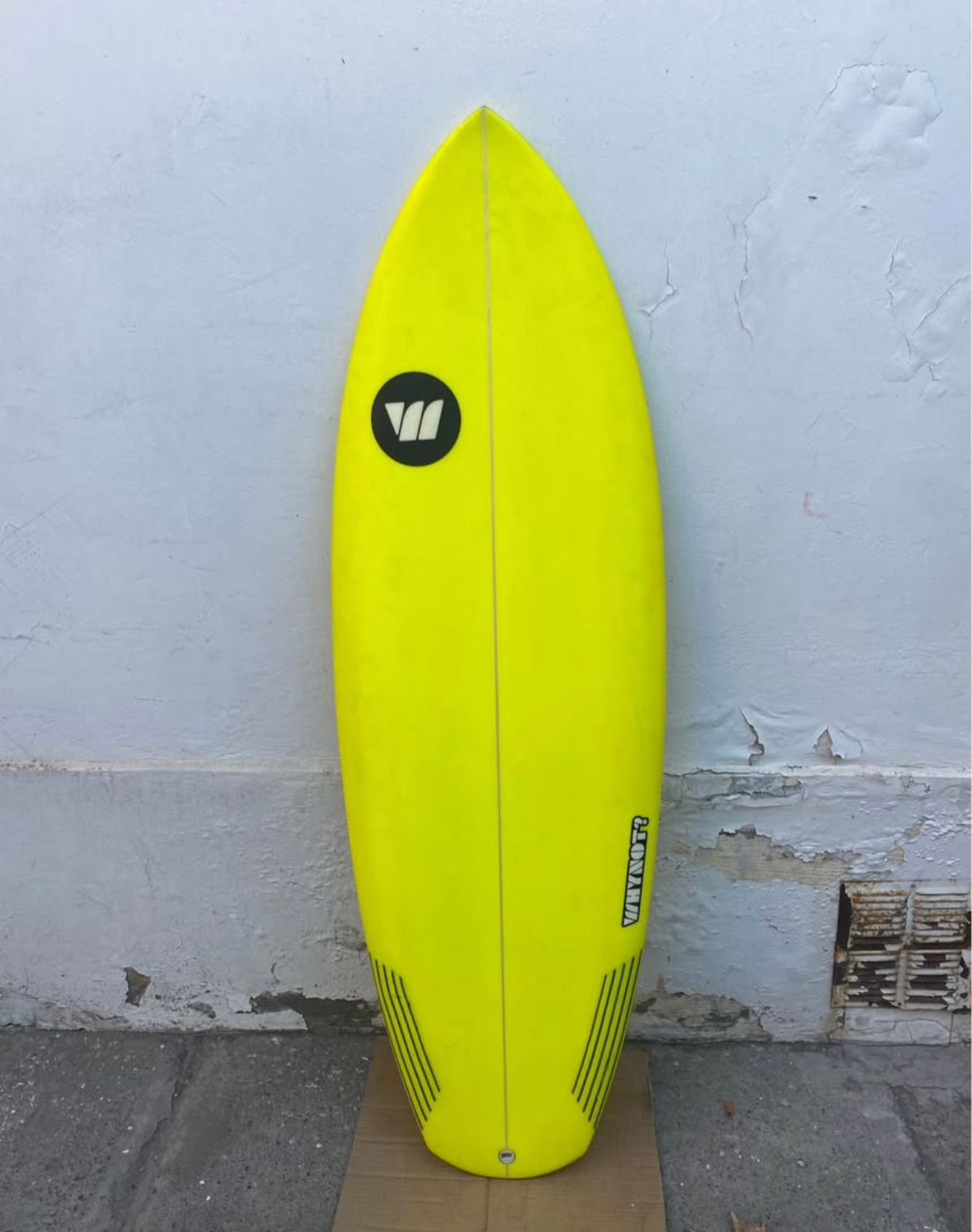 Tabla de surf WHY NOT MR Bean Yellow