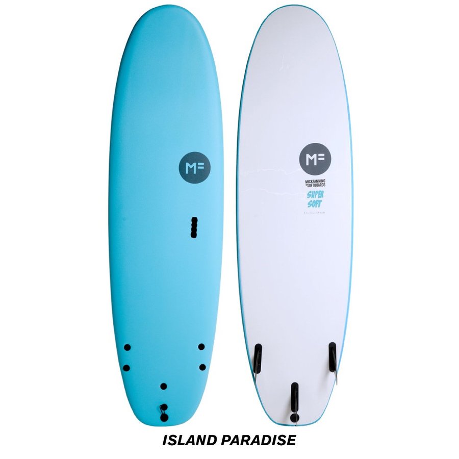 Tabla de surf Mick Fanning SUPER SOFT orange