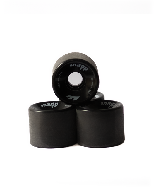 Ruedas snapp 65mm 78a Black